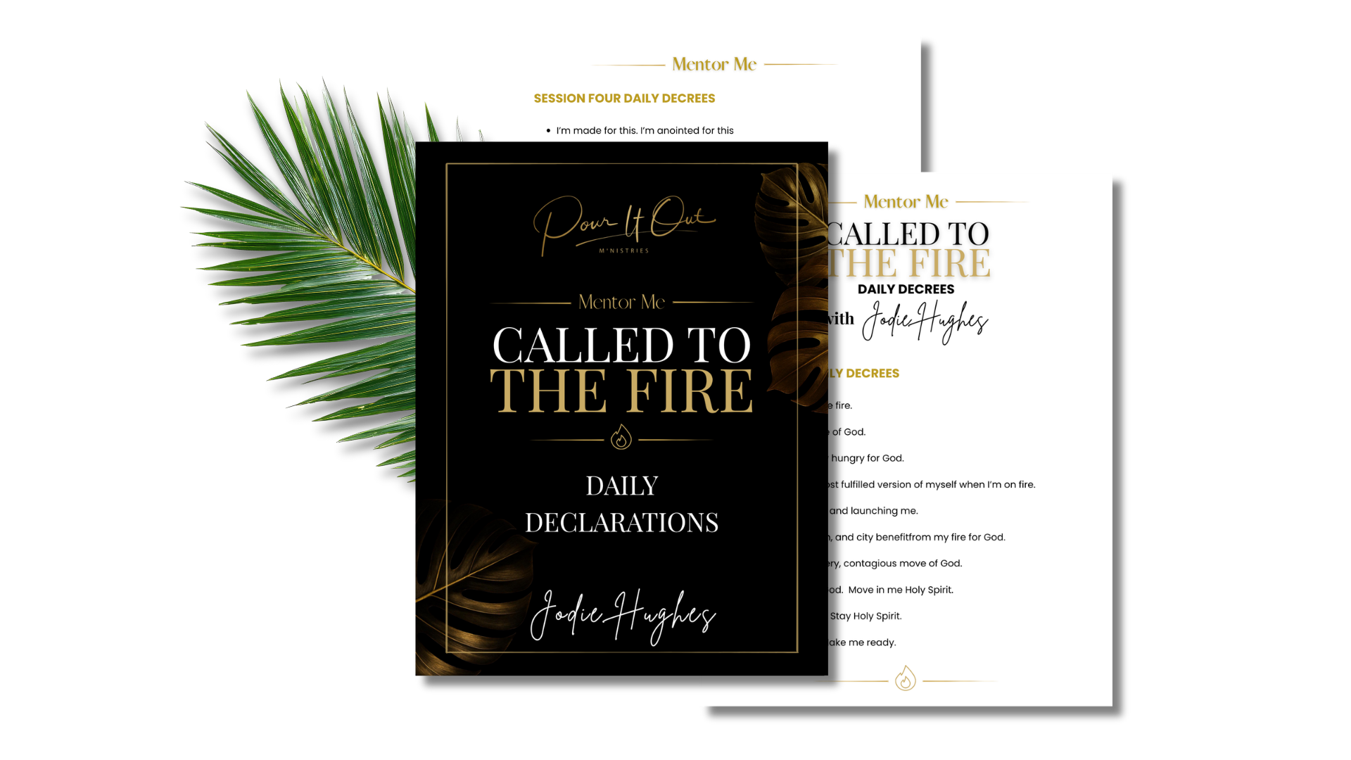 Called to the Fire daily declarations pages